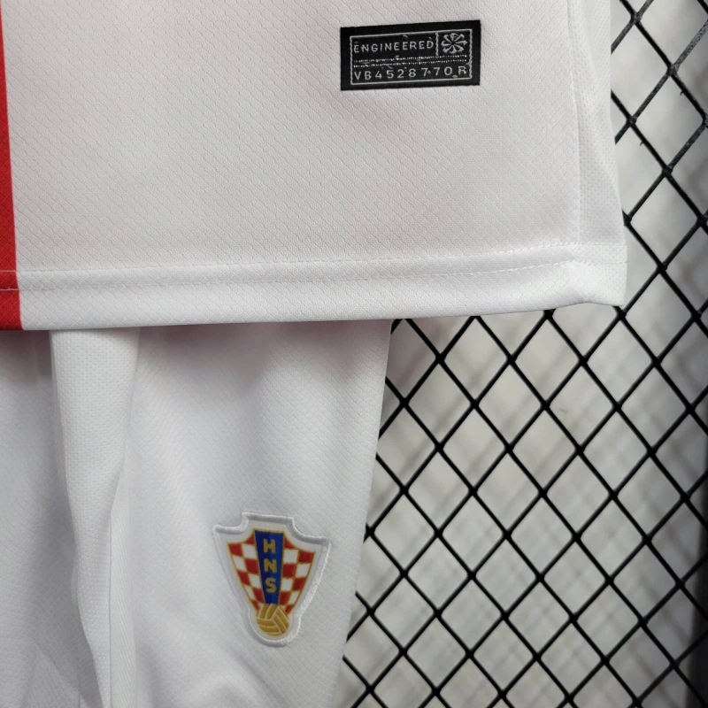 Croatia 2024 Home Stadium Kids Kit - SOCCERDEALSHOP