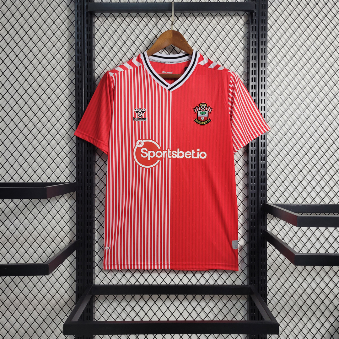 Southampton 23-24 Home Stadium Jersey - Fans Version - SOCCERDEALSHOP