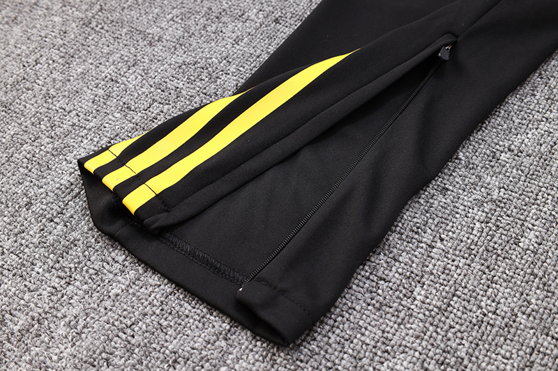 Algeria Olympic TEAM 23-24 Long Sleeve Training Set -Black and White - SOCCERDEALSHOP