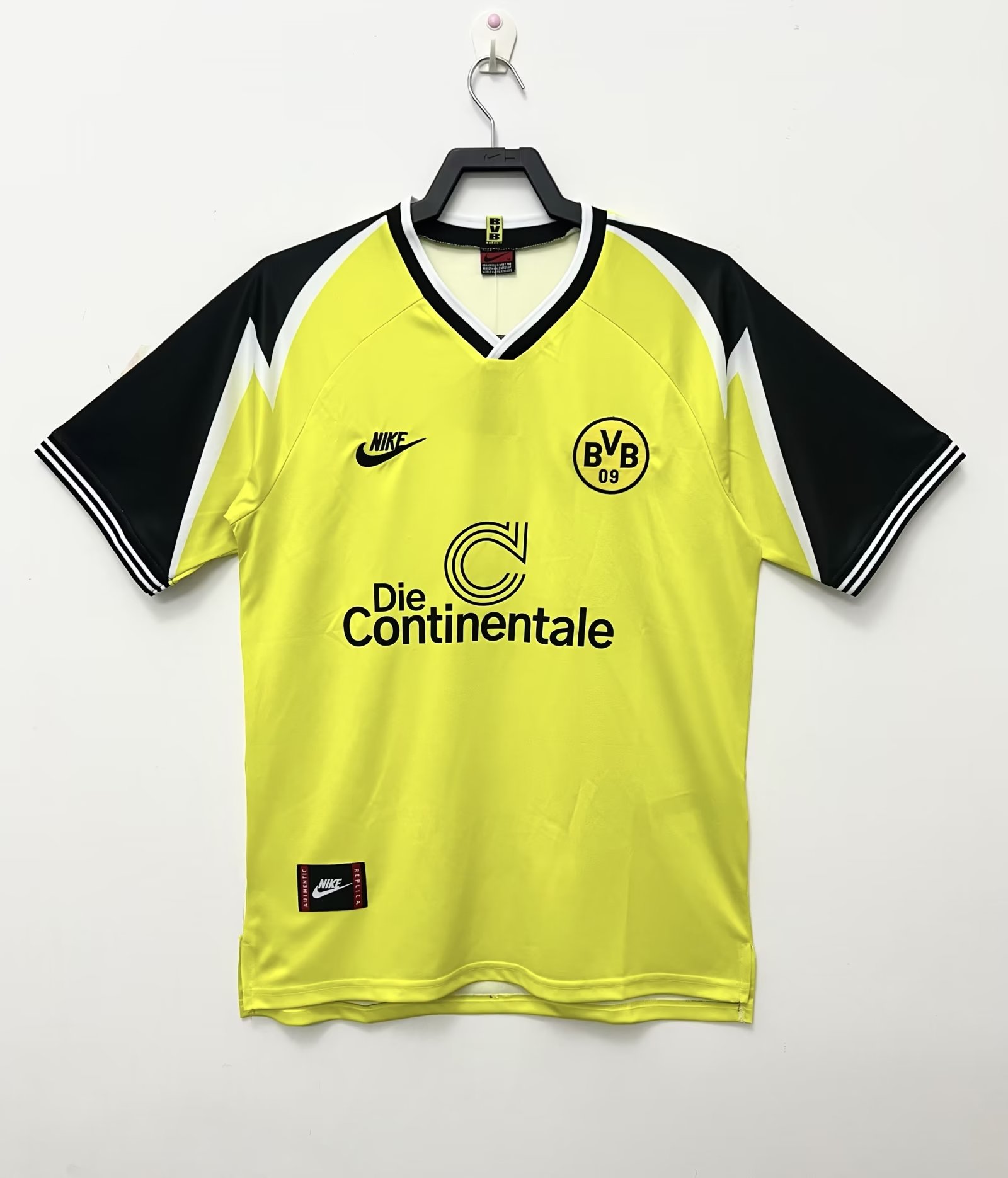 Dortmund Retro 95-96 Home Shirt - SOCCERDEALSHOP