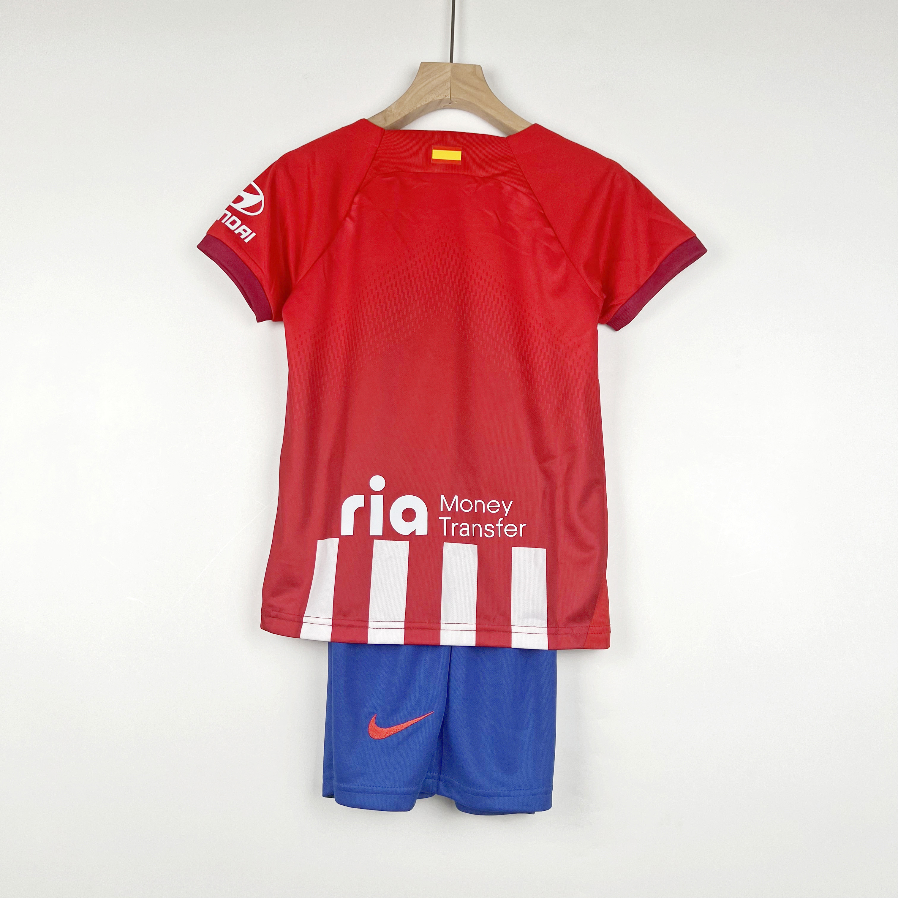 Atletico Madrid 23-24 Home Kids Kit - SOCCERDEALSHOP