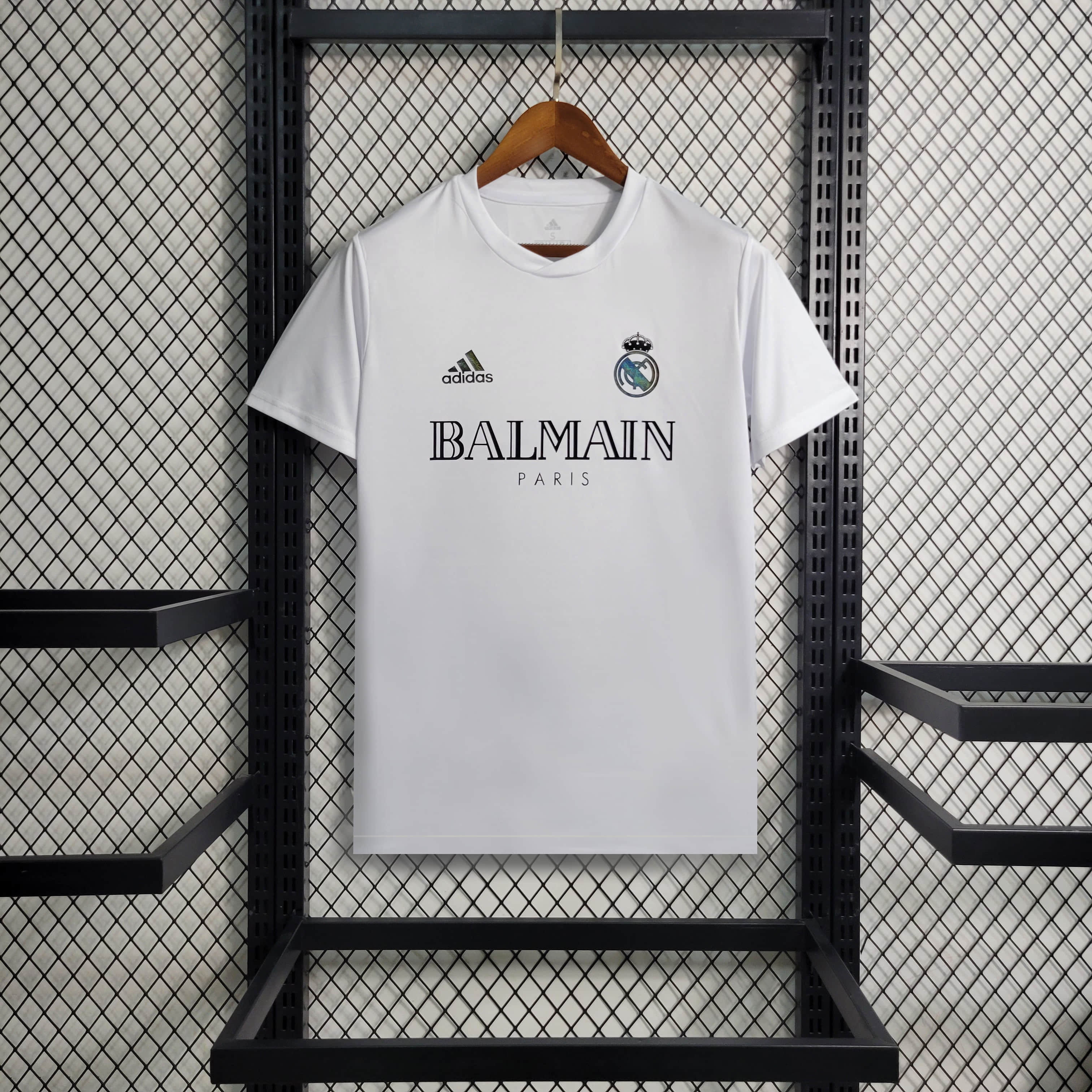 Real Madrid x B.A.L.M.A.I.N 23-24 White Special Edition Jersey - Fans Version - SOCCERDEALSHOP