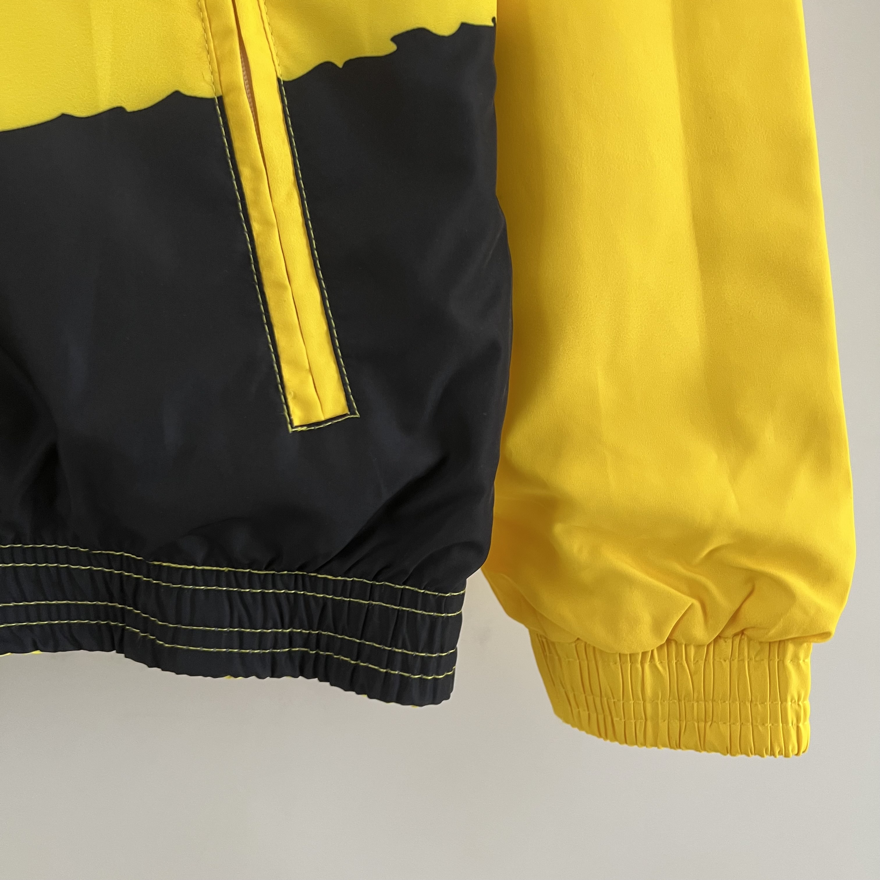Dortmund 23-24 Double Sided Windbreaker - Yellow - SOCCERDEALSHOP