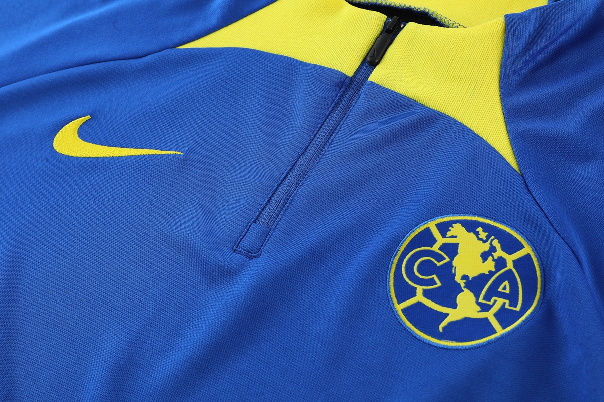 Club America 23-24 Long Sleeve Training Set -Dark blue - SOCCERDEALSHOP