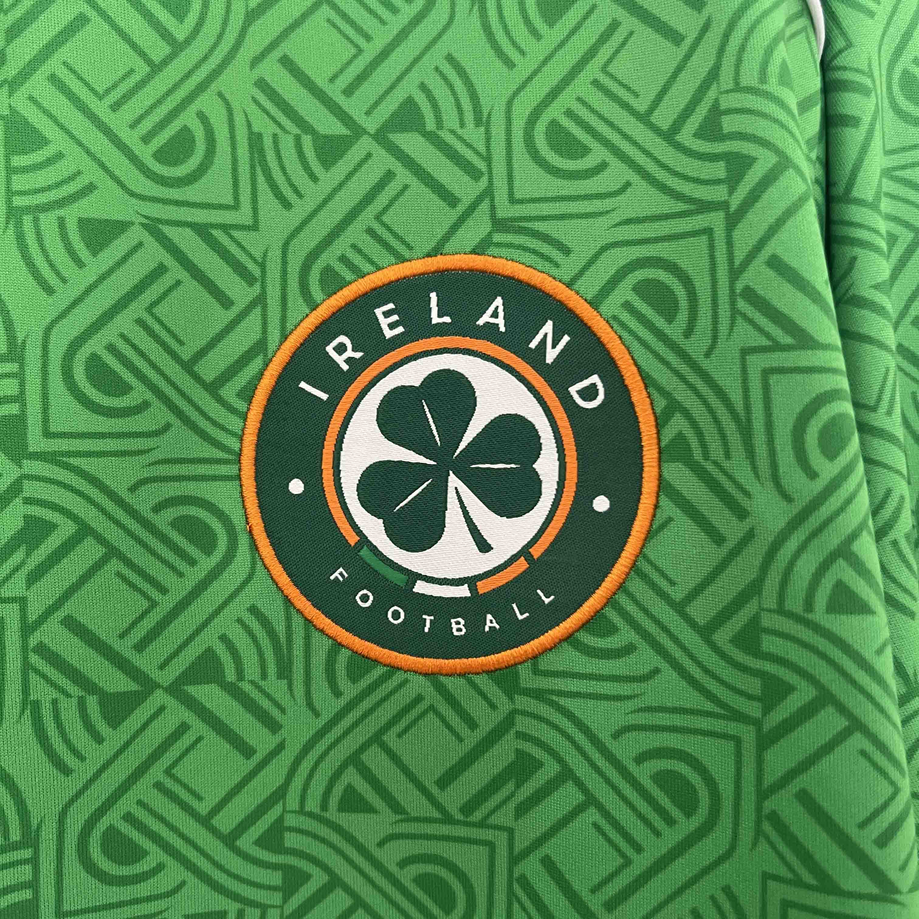 Ireland 2024 Home Stadium Jersey - Fans Version (with SKY patch) - SOCCERDEALSHOP