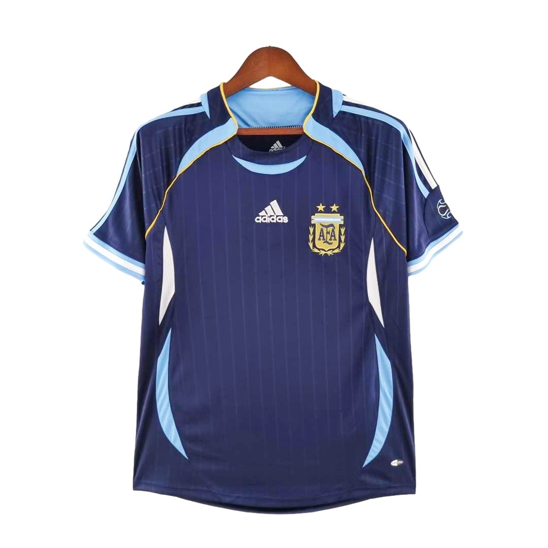Retro Argentina 2006 Away Stadium Jersey - SOCCERDEALSHOP