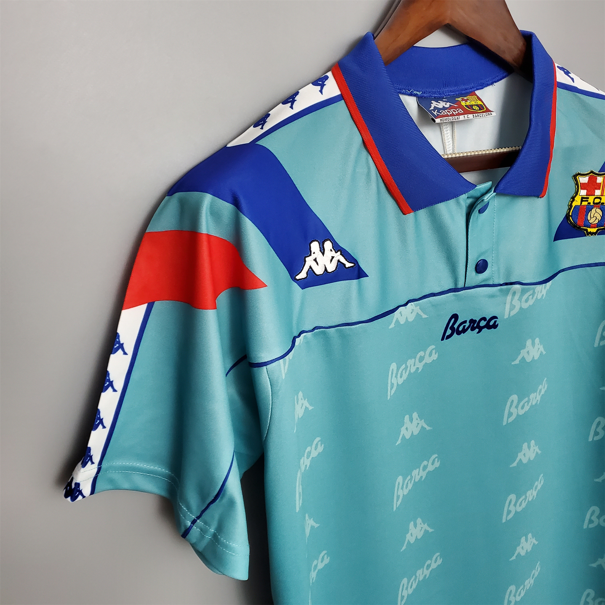 B.A.R.S.A Retro 92-95 Away Stadium Jersey - SOCCERDEALSHOP