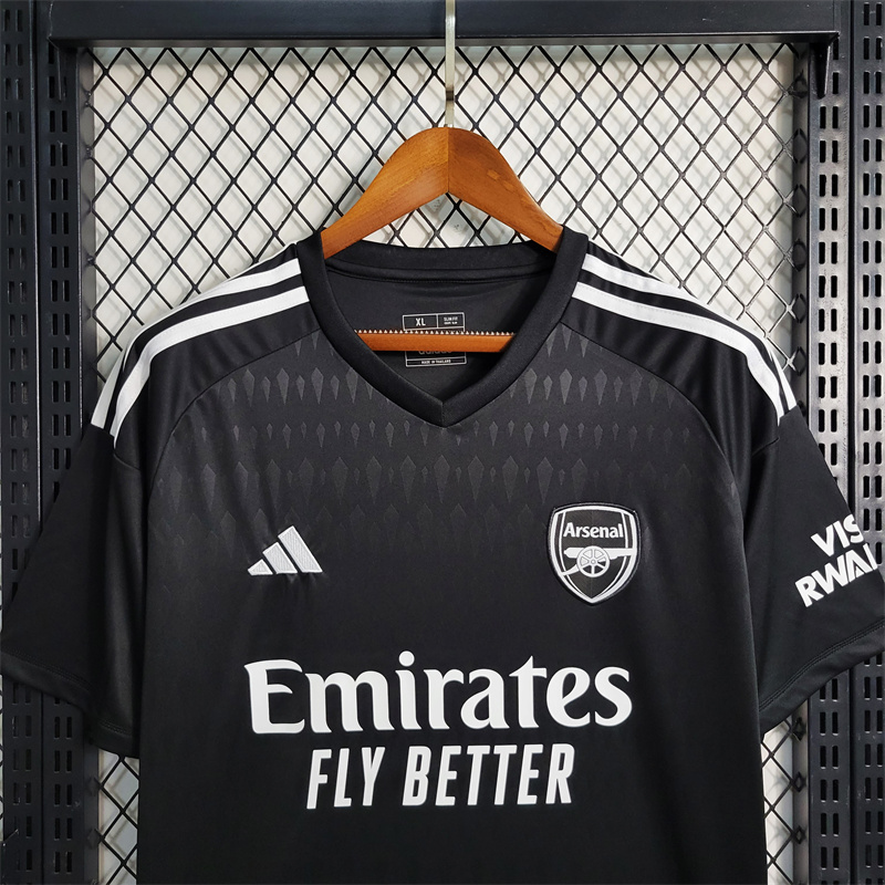 Arsenal 23/24 Black Jersey - Fans Version - SOCCERDEALSHOP