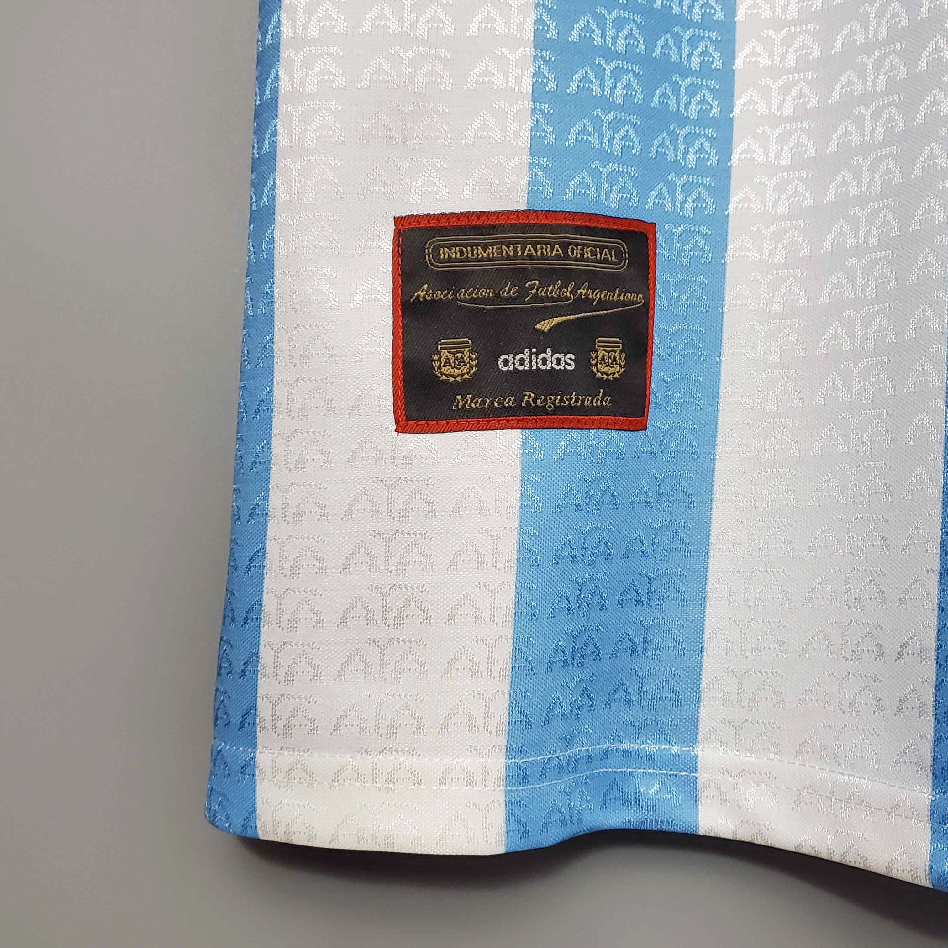 Retro Argentina 1997 Home Stadium Jersey - SOCCERDEALSHOP