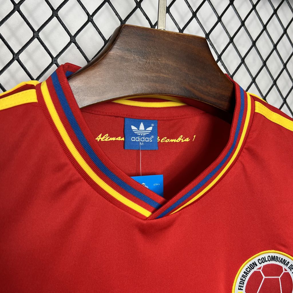 Retro Colombia 1990 Away Jersey - SOCCERDEALSHOP