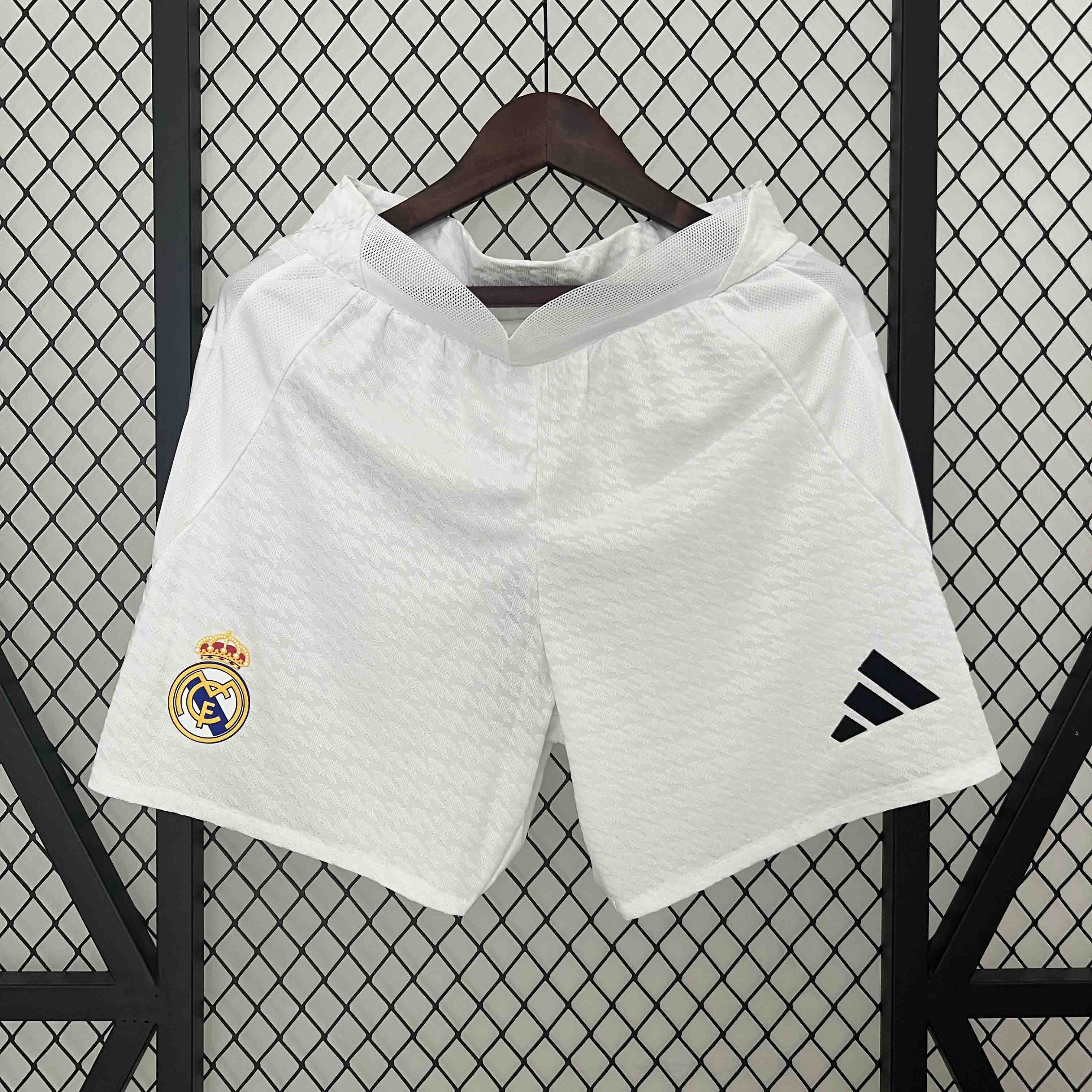 Real Madrid 2024-25 Home Shorts - Player Version - SOCCERDEALSHOP