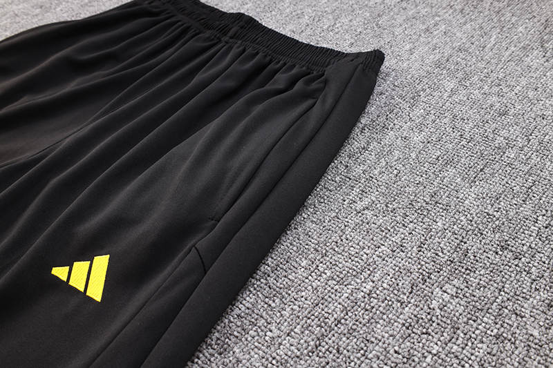 Algeria Olympic TEAM 23-24 Long Sleeve Training Set -Black and White - SOCCERDEALSHOP