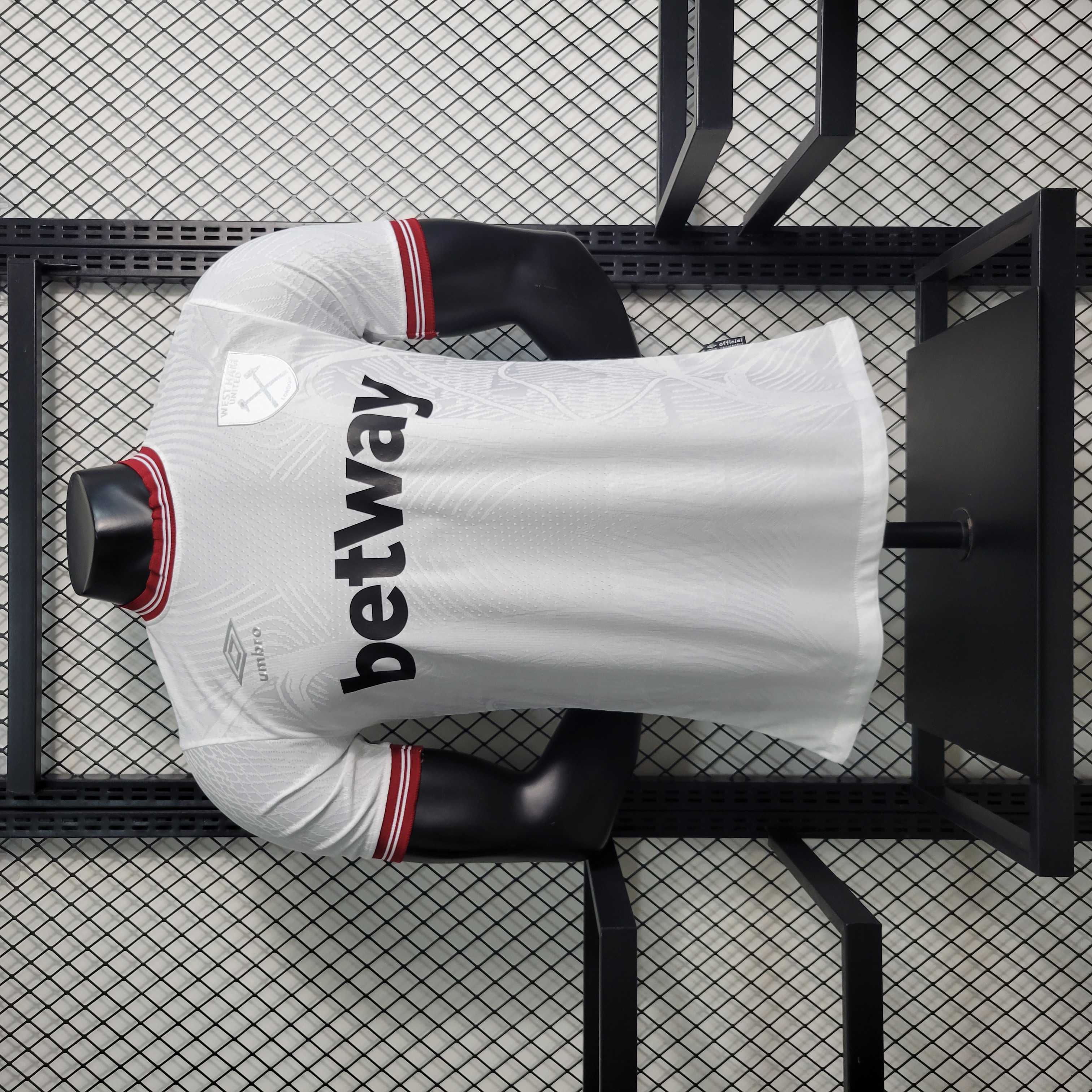 West Ham United 23-24 Away Stadium Jersey - Player Version - SOCCERDEALSHOP