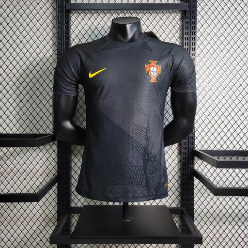 Portugal 23-24 Black Special Edition Jersey - Player Version - SOCCERDEALSHOP