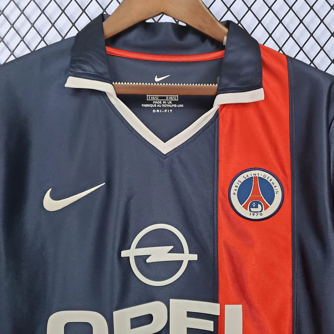Retro Paris Saint-Germain PSG 2001-02 Home Jersey - SOCCERDEALSHOP