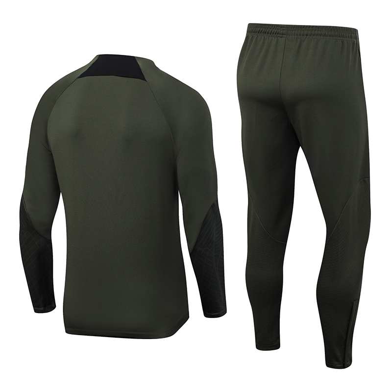 B.A.R.S.A 23-24 Long Sleeve Training Set -Green - SOCCERDEALSHOP
