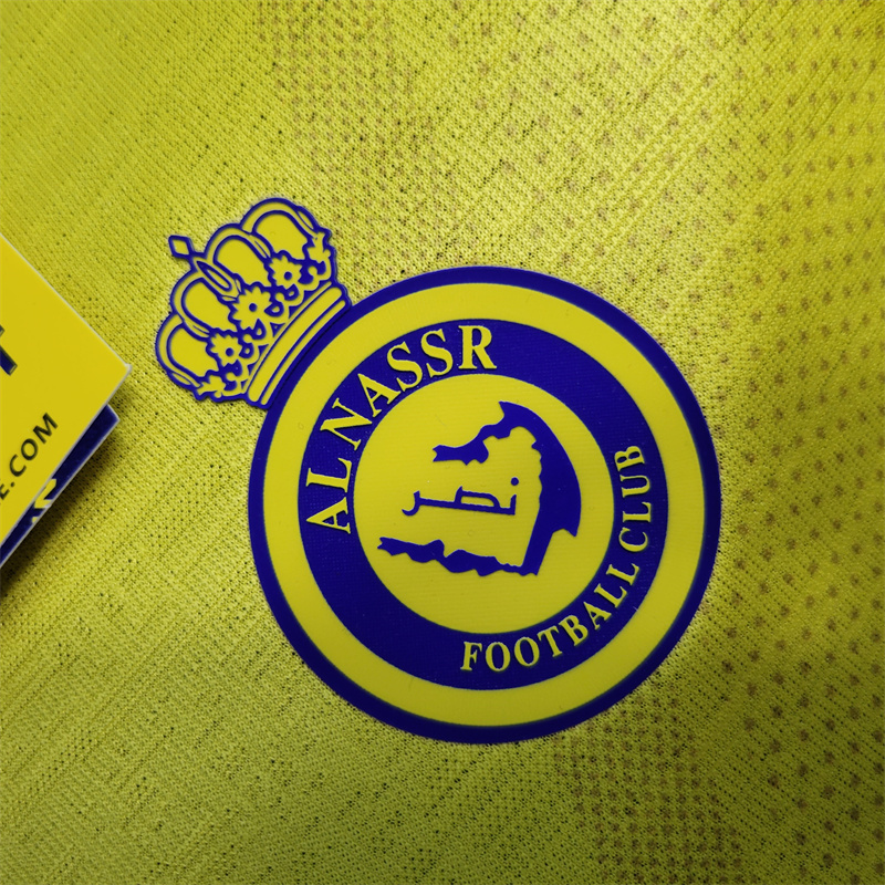 Al Nassr 22-23 Home Jersey - Player Version - SOCCERDEALSHOP