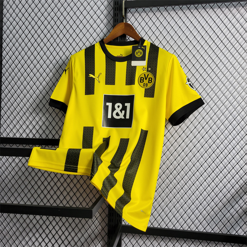 BVB Dortmund 22/23 Home Jersey- Fans Version - SOCCERDEALSHOP