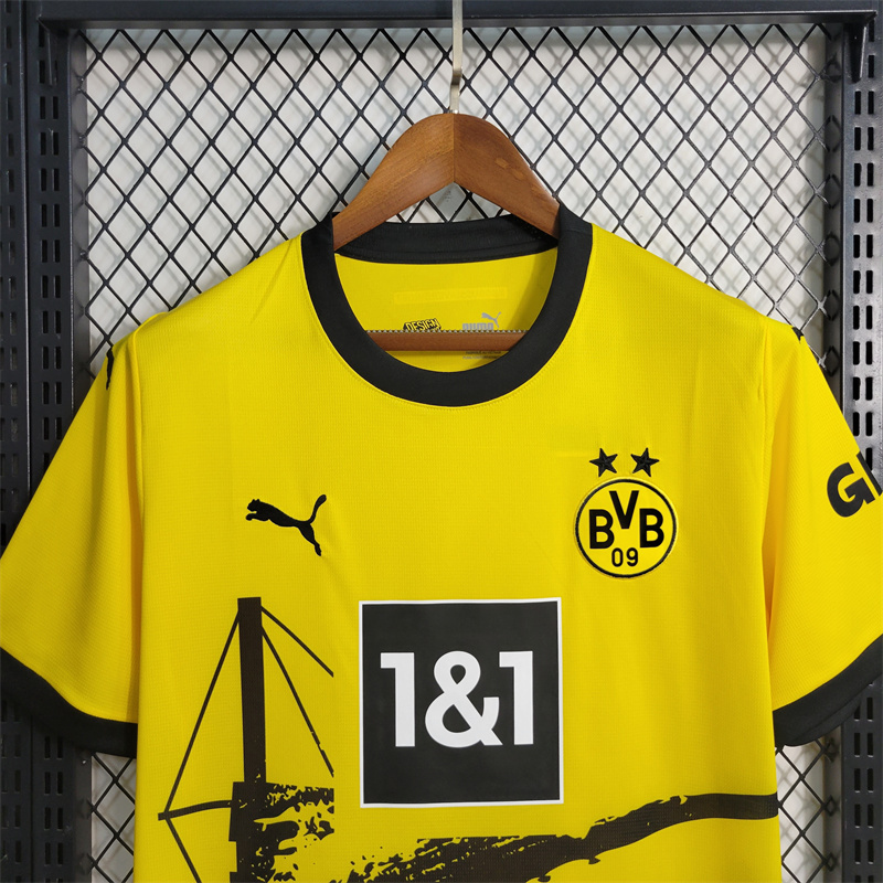 23/24 Dortmund Home Stadium Jersey - Fans Version - SOCCERDEALSHOP