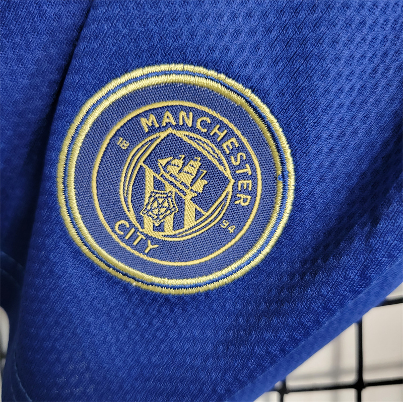 Manchester City 23-24 Blue Kids Kit - SOCCERDEALSHOP