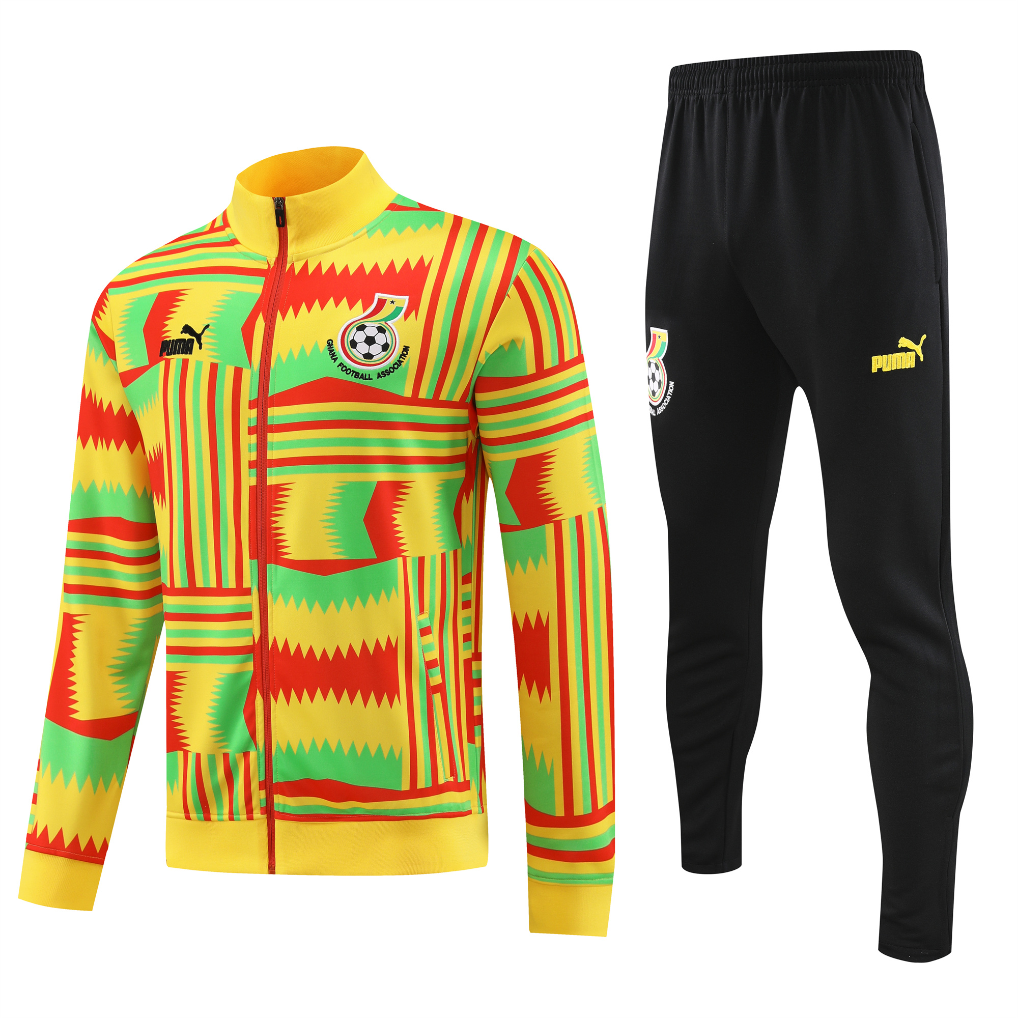 Ghana 23-24 Jacket Training Tracksuit - Yellow - SOCCERDEALSHOP