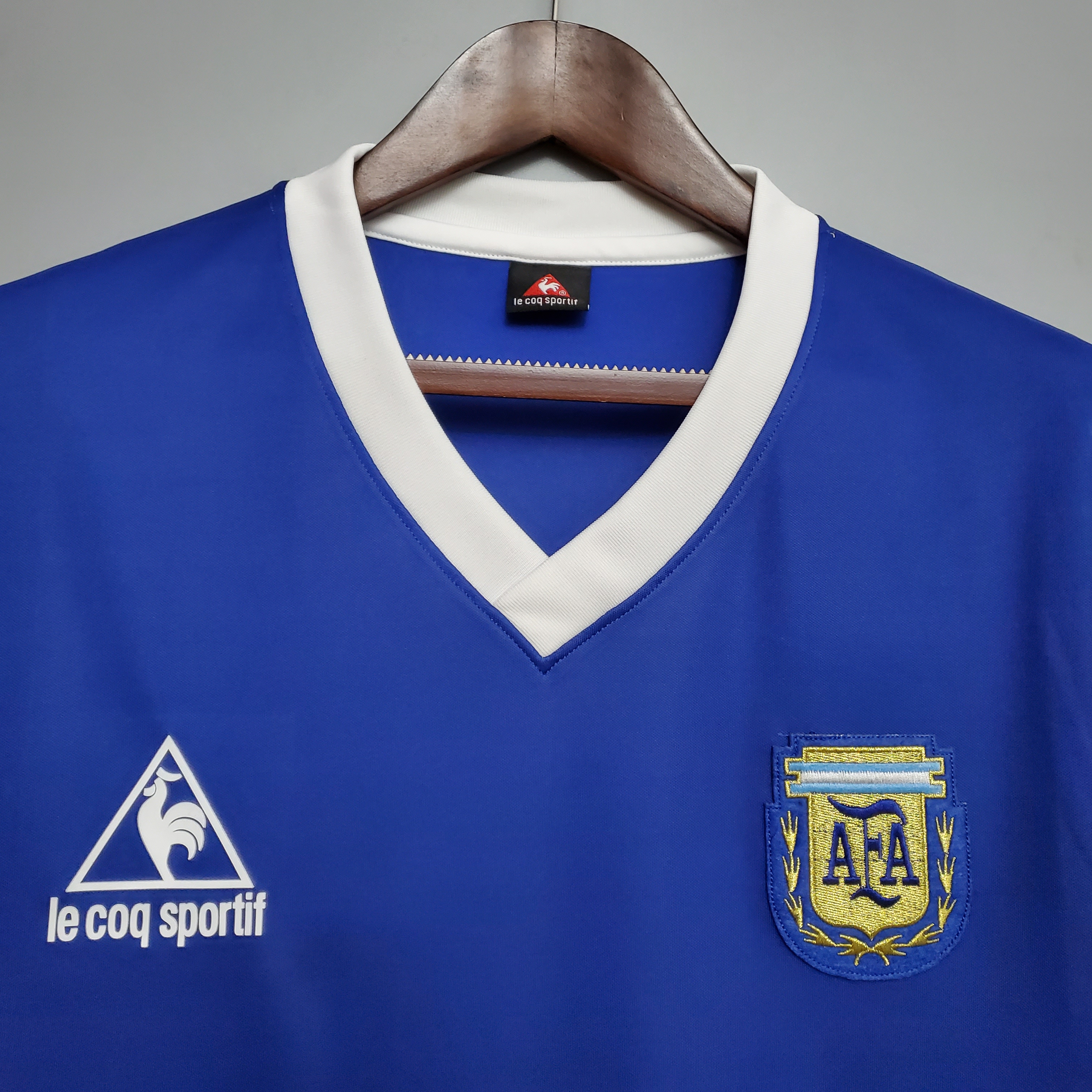 Retro Argentina 1986 Away Stadium Jersey - SOCCERDEALSHOP