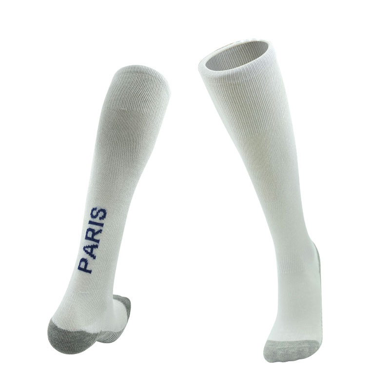 Paris Saint-Germain PSG 23-24 Away Socks - White - SOCCERDEALSHOP