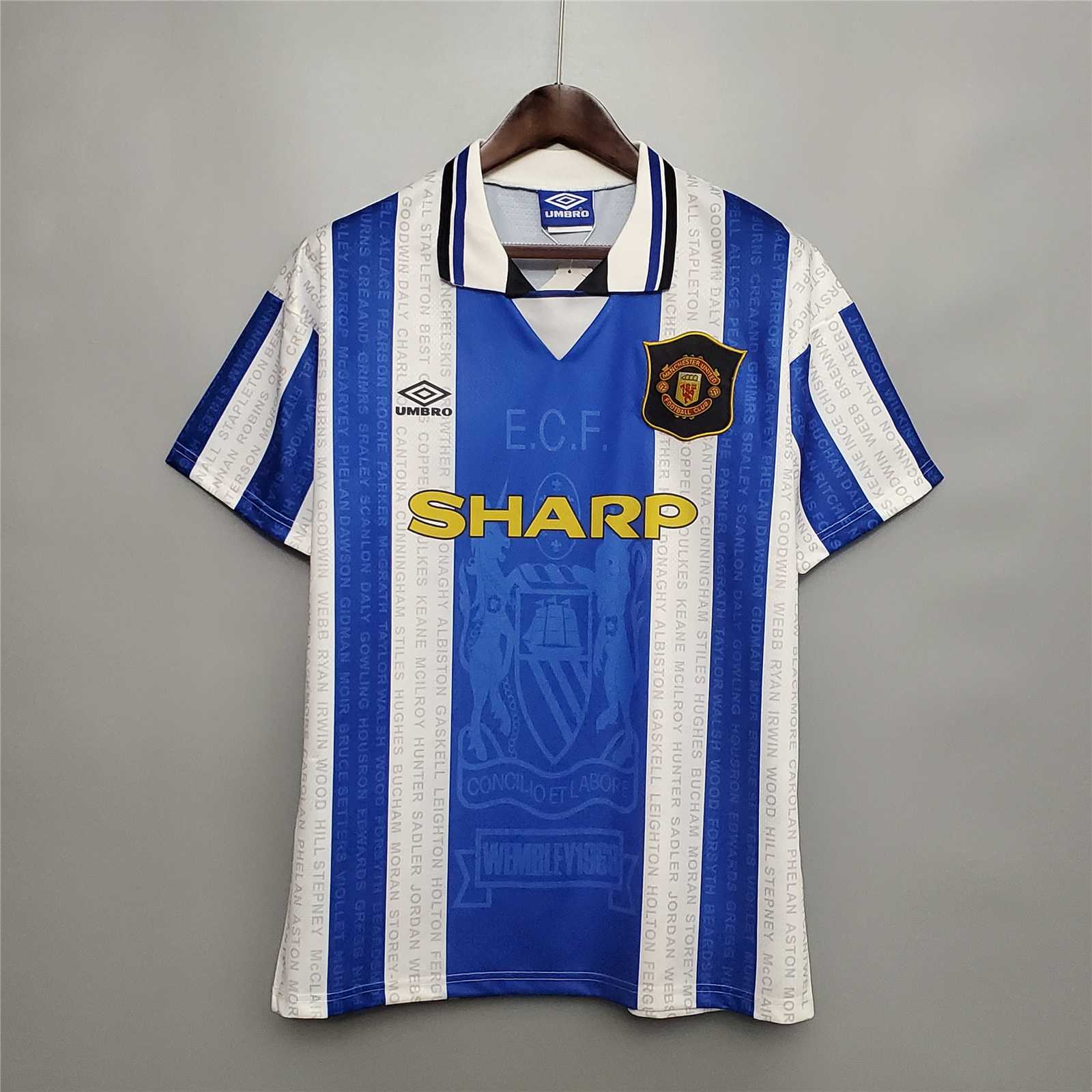 Manchester United Retro 94-96 Away Jersey - SOCCERDEALSHOP