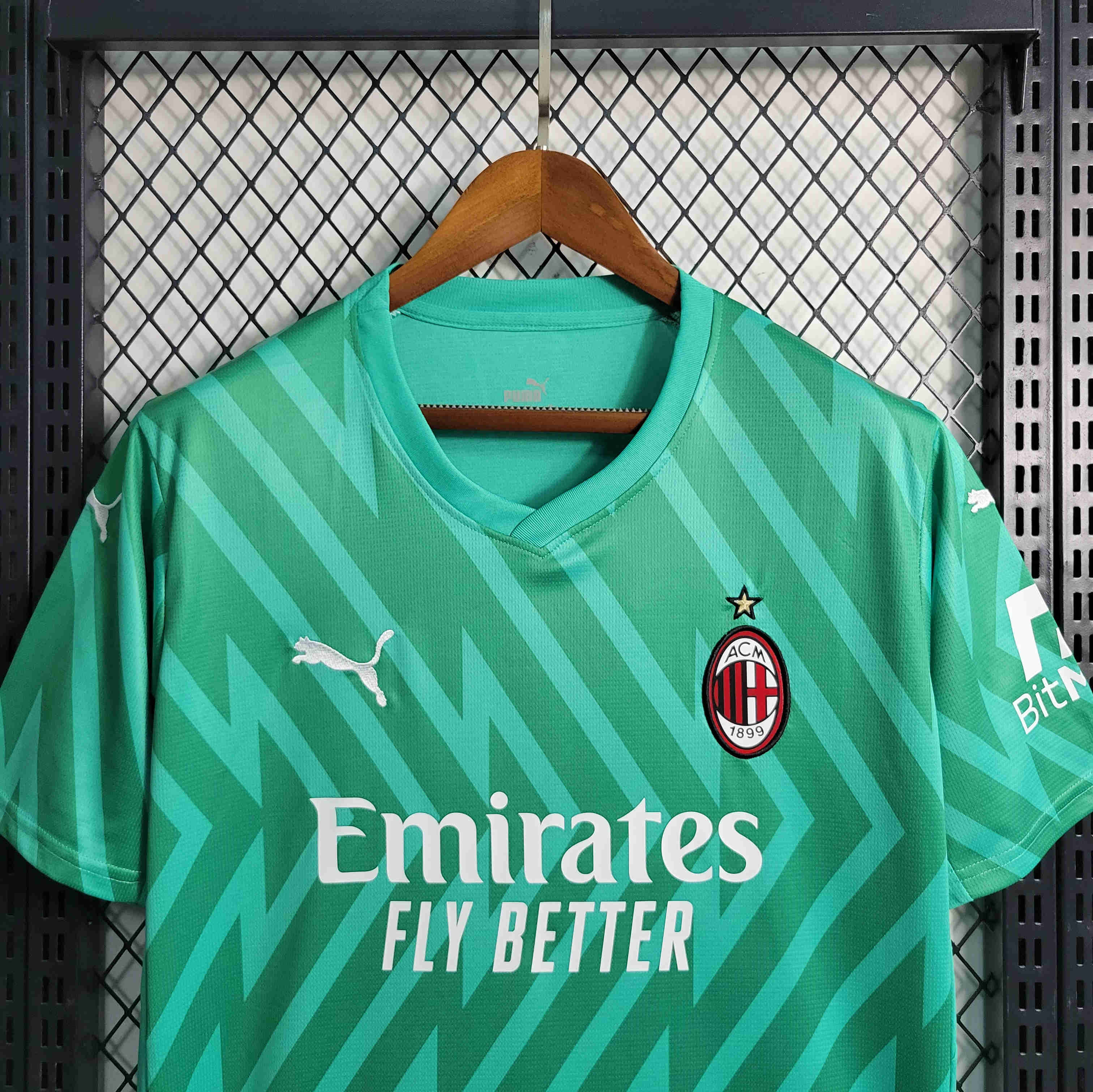 AC Milan 23-24 Green Goalkeeper Jersey - Fans Version - SOCCERDEALSHOP