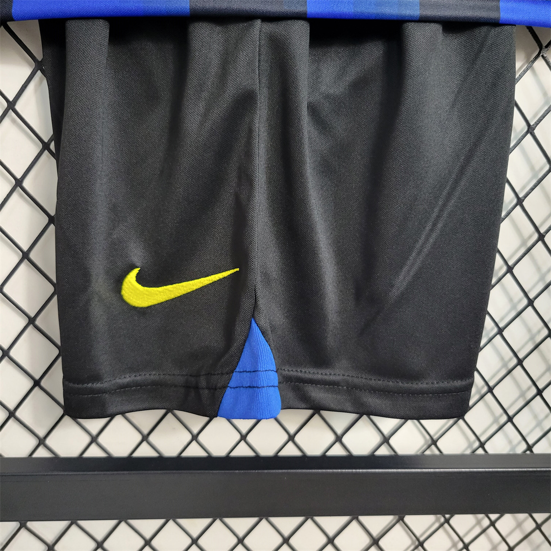 Inter Milan 23-24 Home Kids Kit - SOCCERDEALSHOP