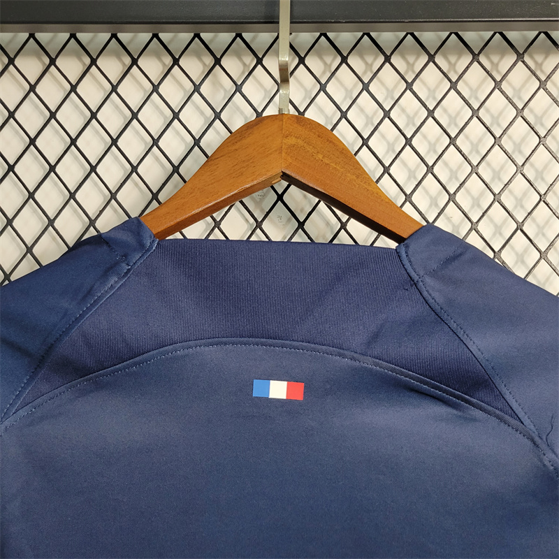 Paris Saint Germain PSG 23-24 Home Long sleeve Jersey - Fans Version - SOCCERDEALSHOP