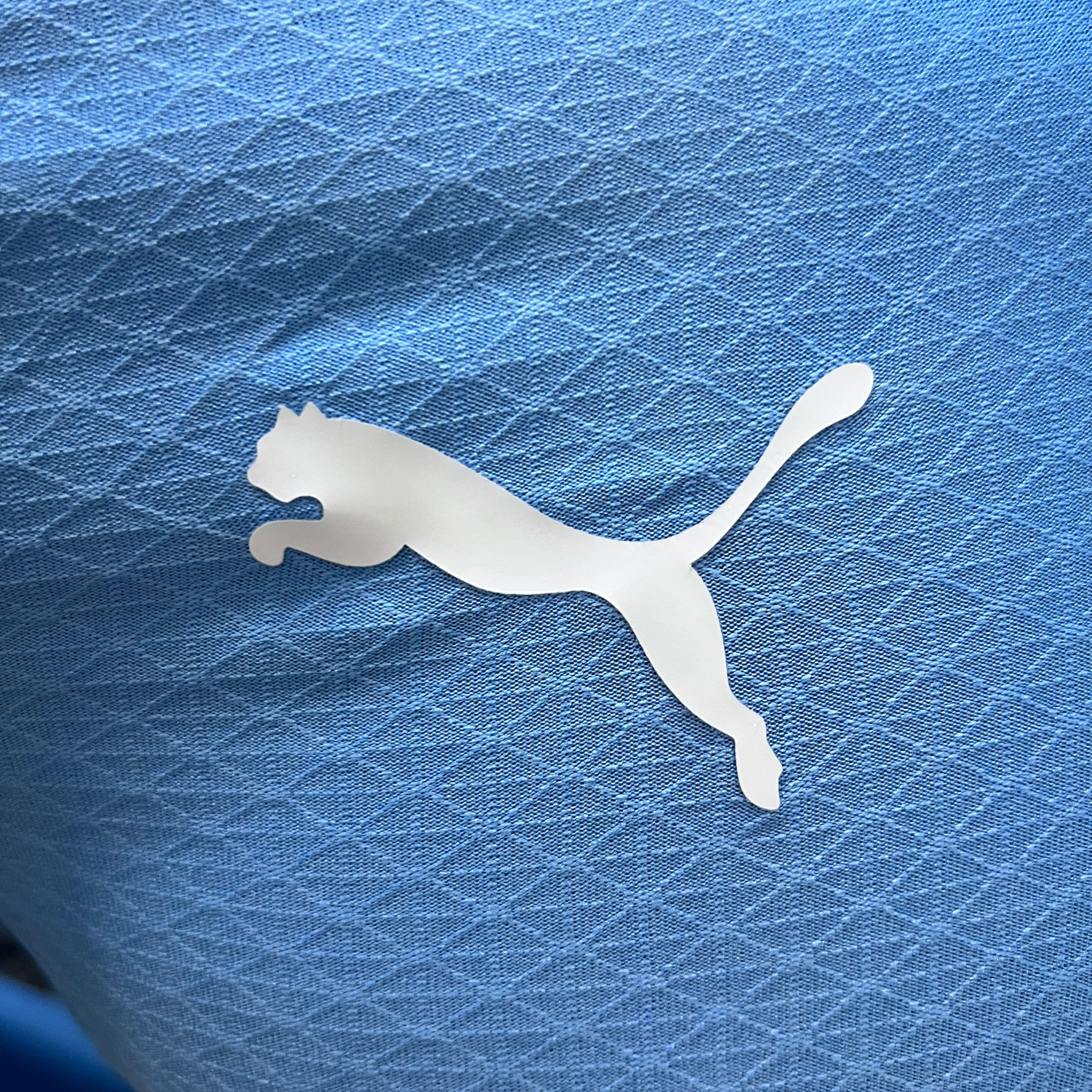 Manchester City 24-25 Home Long Sleeve Jersey - Player Version - SOCCERDEALSHOP