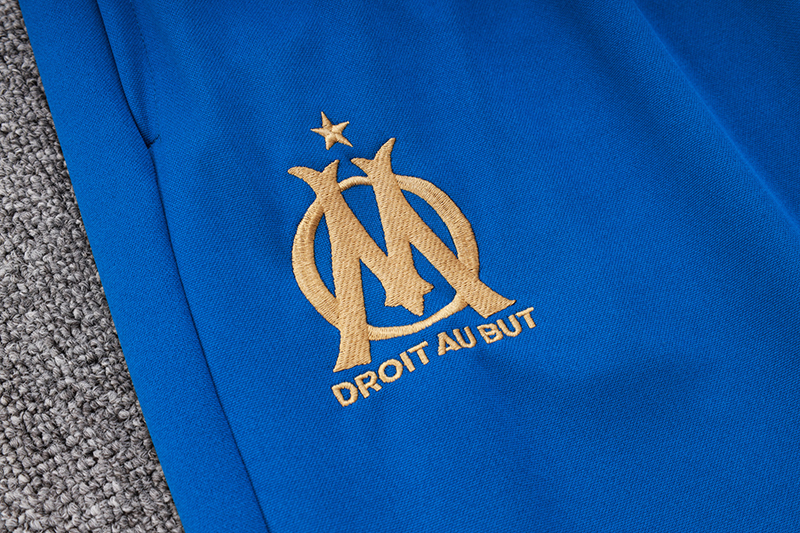 Marseille 23-24 Long Sleeve Training Set -Blue - SOCCERDEALSHOP