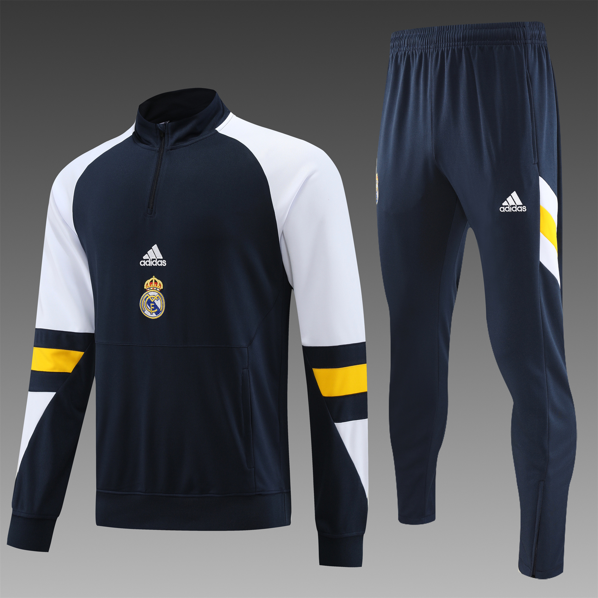 Real Madrid 23-24 Long Sleeve Training Set - SOCCERDEALSHOP