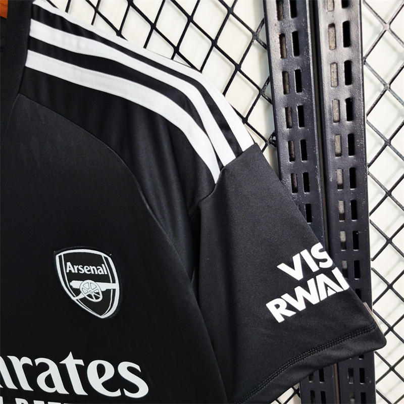 Arsenal 23/24 Black Jersey - Fans Version - SOCCERDEALSHOP