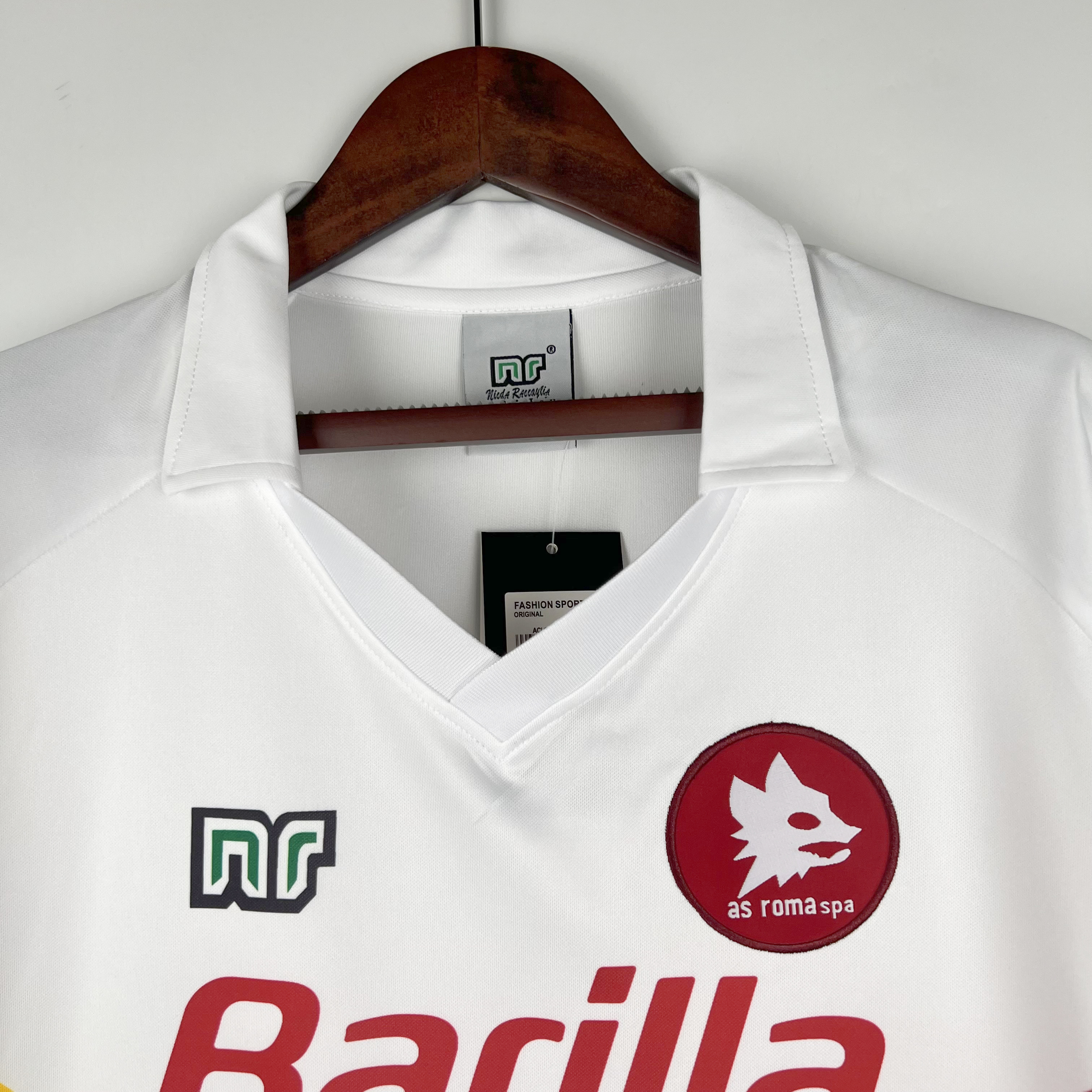 Retro Roma 1990-91 Away Stadium Jersey - SOCCERDEALSHOP