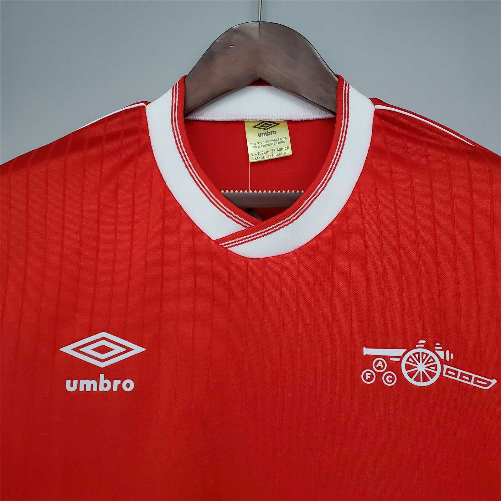Arsenal Retro 83-86 Home Stadium Jersey - SOCCERDEALSHOP