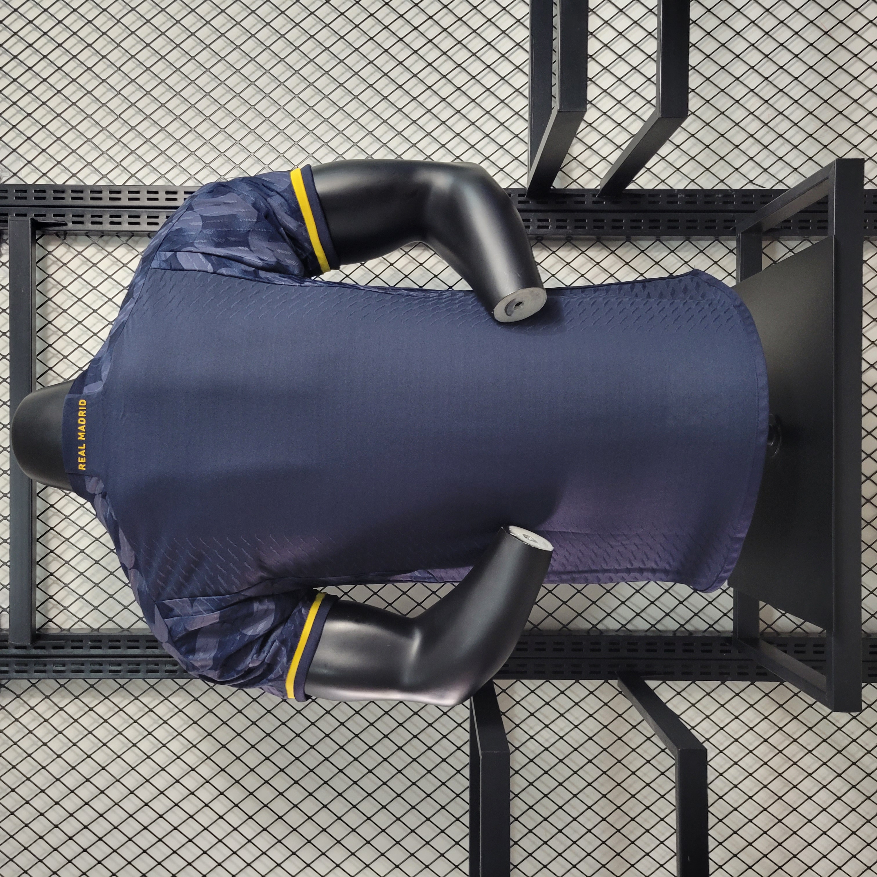 Real Madrid 23-24 Away Blue Jersey - Player Version ( with POP ART Number) - SOCCERDEALSHOP