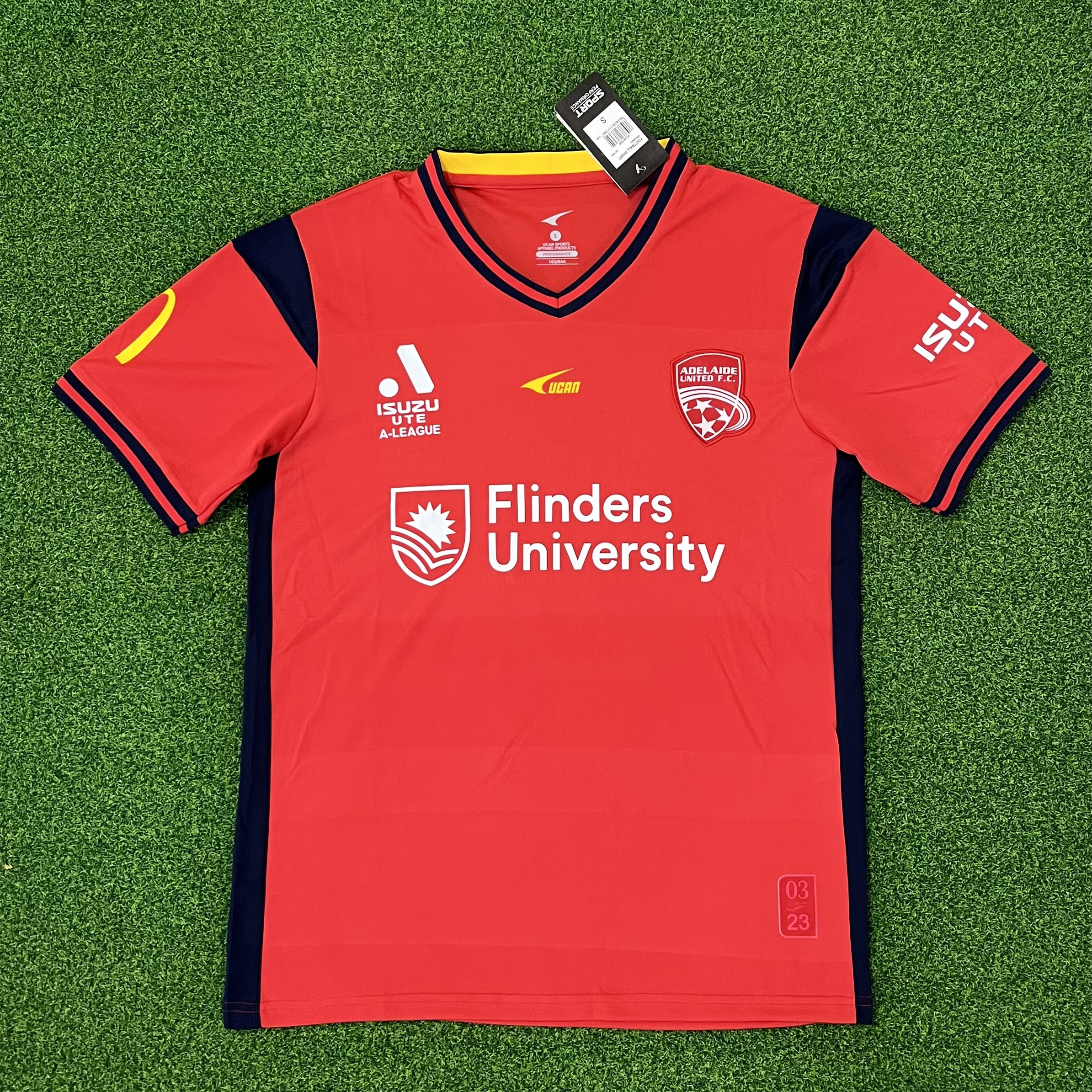 Adelaide United 23-24 Home Stadium Jersey - Fans Version - SOCCERDEALSHOP