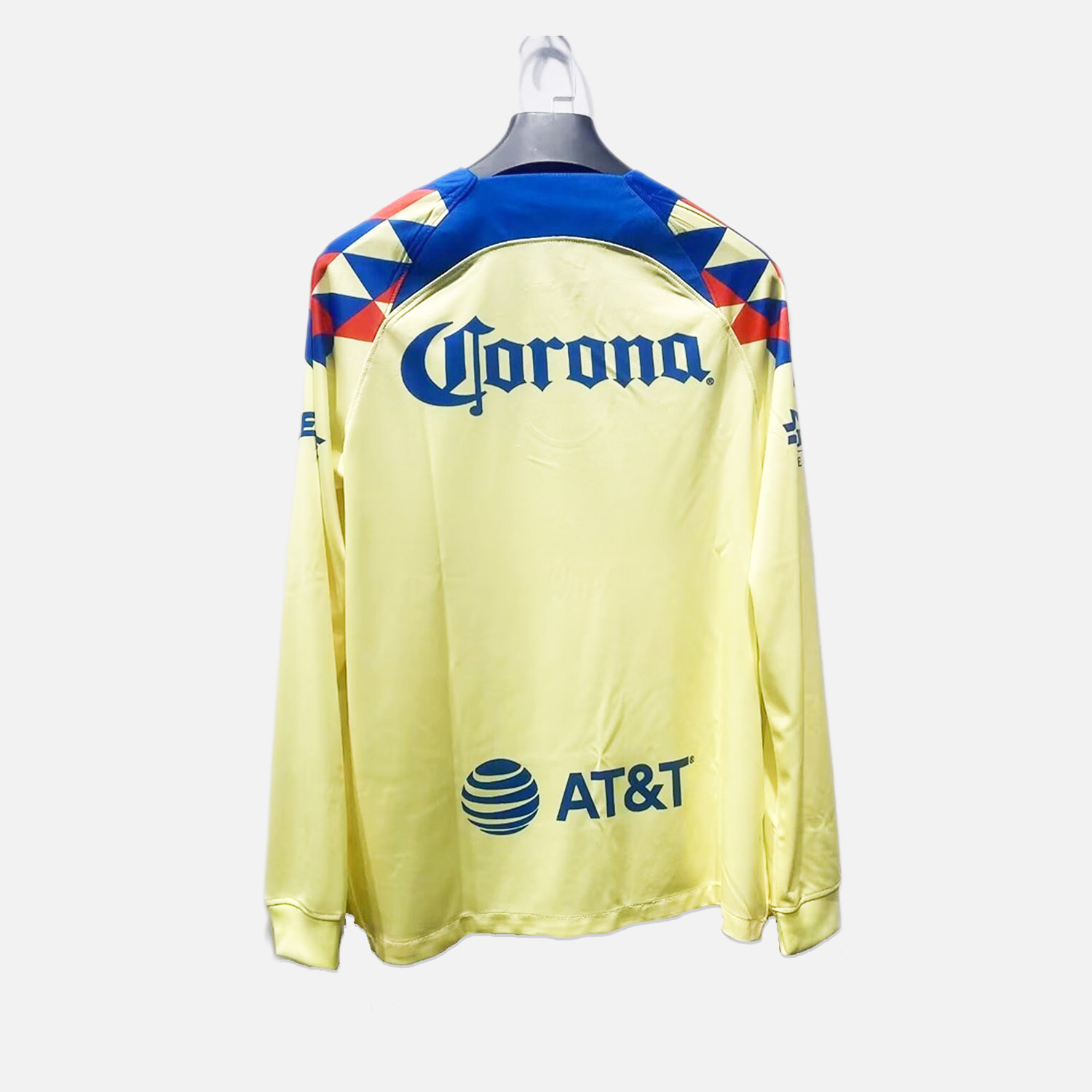 América 23-24 Home Stadium Long Sleeve Jersey - Fans Version - SOCCERDEALSHOP
