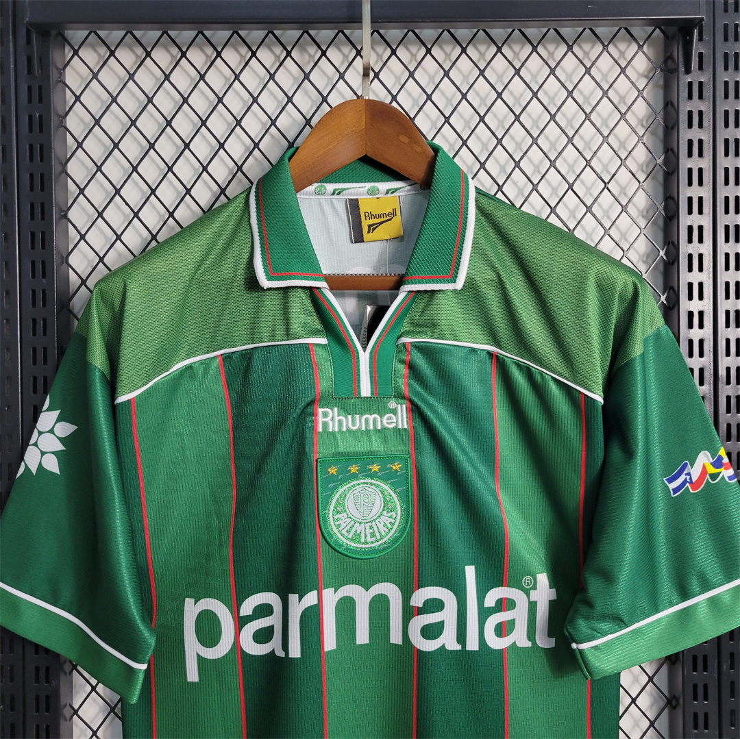 Retro Palmeiras 1999 Home Stadium Jersey - Liberator Cup Champion - SOCCERDEALSHOP