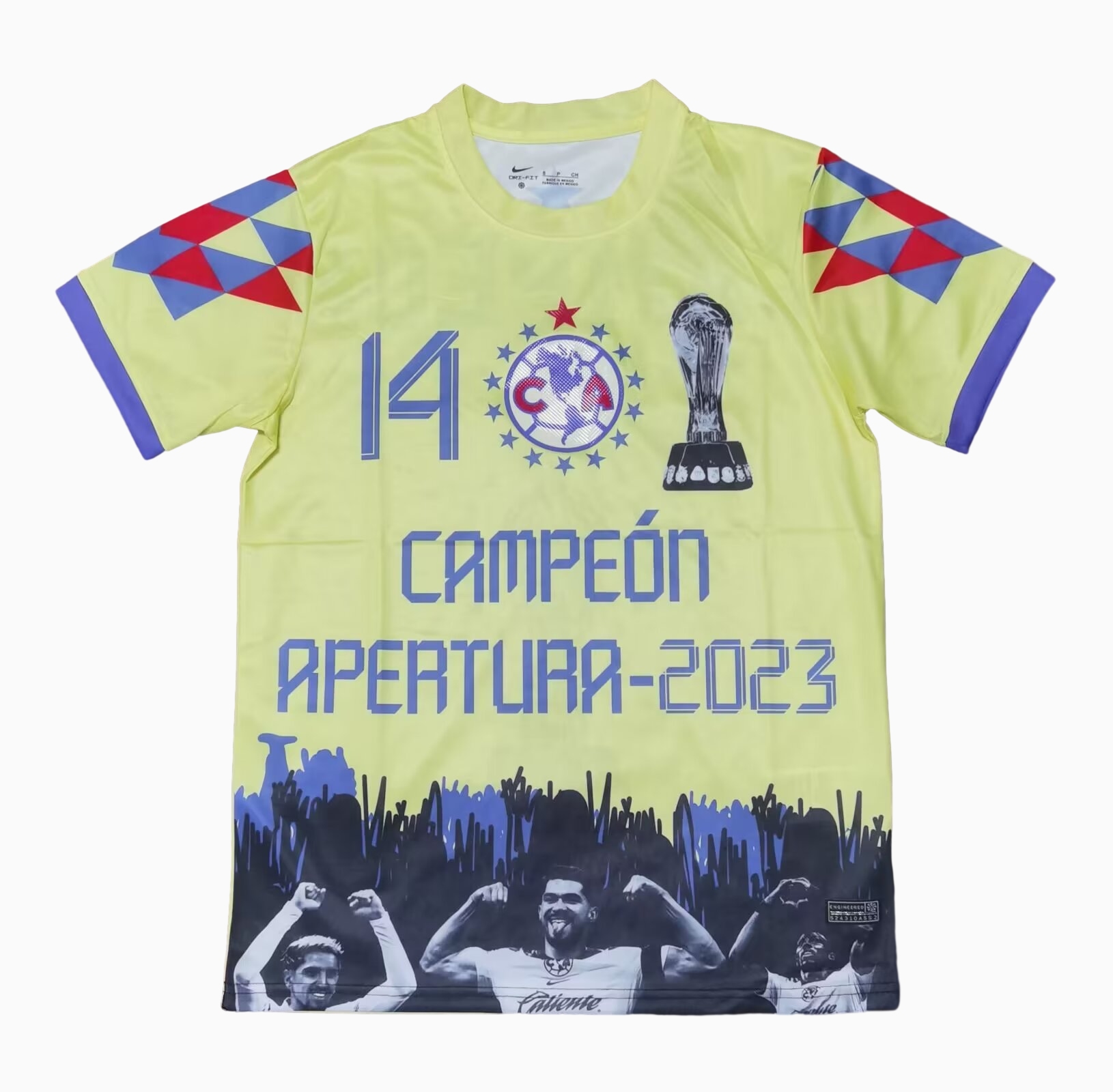 América 2023 14 Champions Commemorative Edition Jersey - Fans Version - SOCCERDEALSHOP