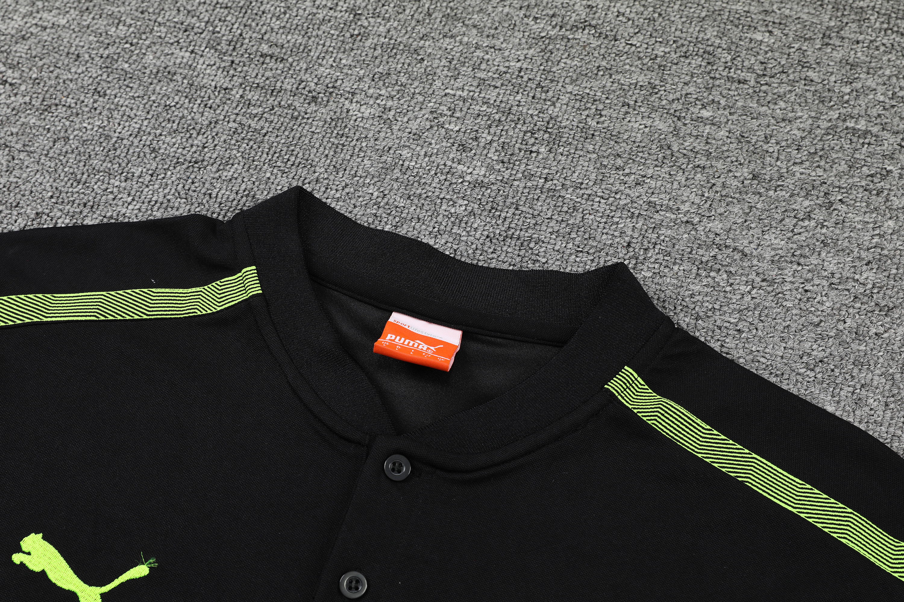 Dortmund POLO Black Short Sleeve Suit - SOCCERDEALSHOP