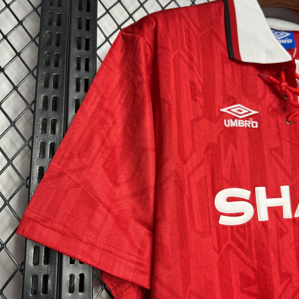 Manchester United Retro 1992-94 Home Jersey - SOCCERDEALSHOP