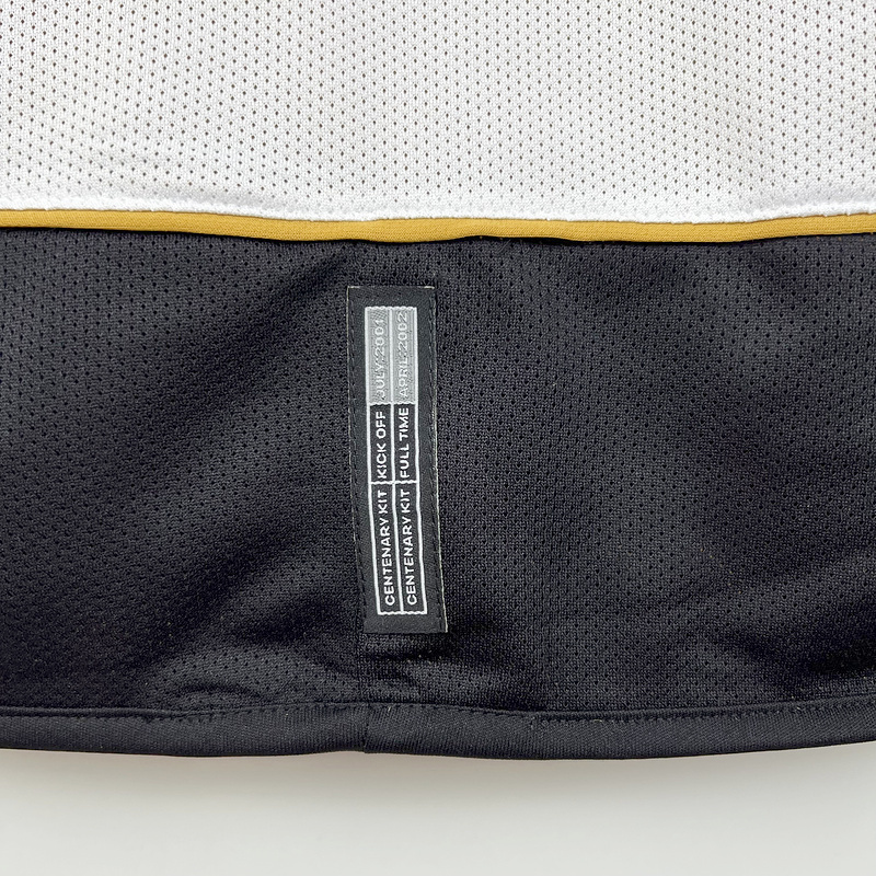 Manchester United Retro 01-02 100th Anniversary Special Edition Jersey - White - SOCCERDEALSHOP