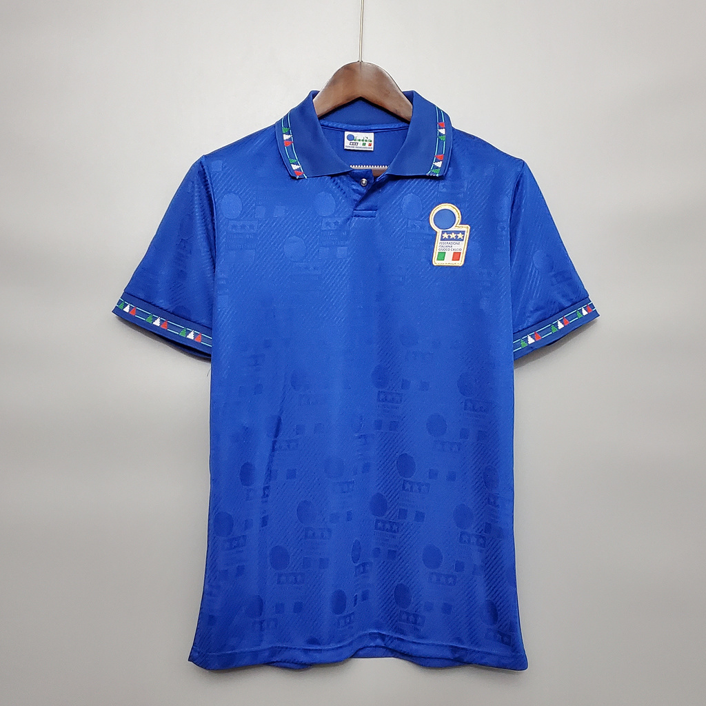 Retro Italy 1994 Home Stadium Jersey - SOCCERDEALSHOP