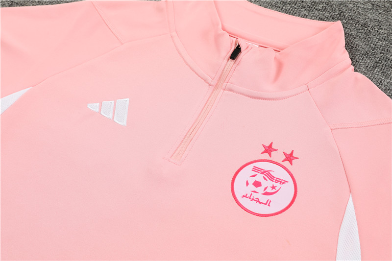 Algeria 23-24 Long Sleeve Training Set -Pink - SOCCERDEALSHOP