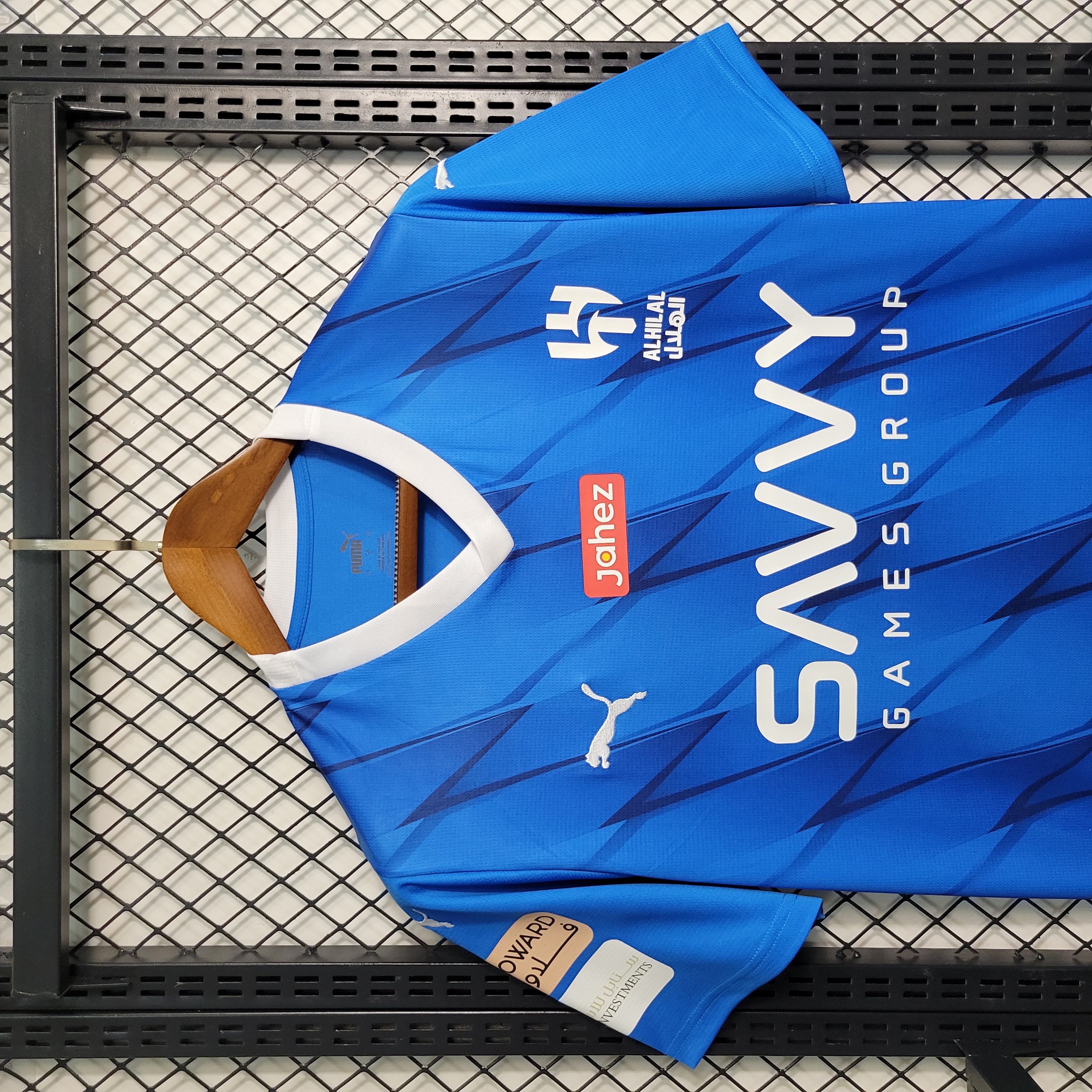 Al Hilal Riyadh Crescent 23-24 Home Jersey - Fans Version - SOCCERDEALSHOP