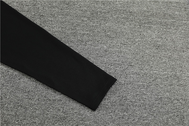 Marseille 23-24 Long Sleeve Training Set -Black and Yellow - SOCCERDEALSHOP