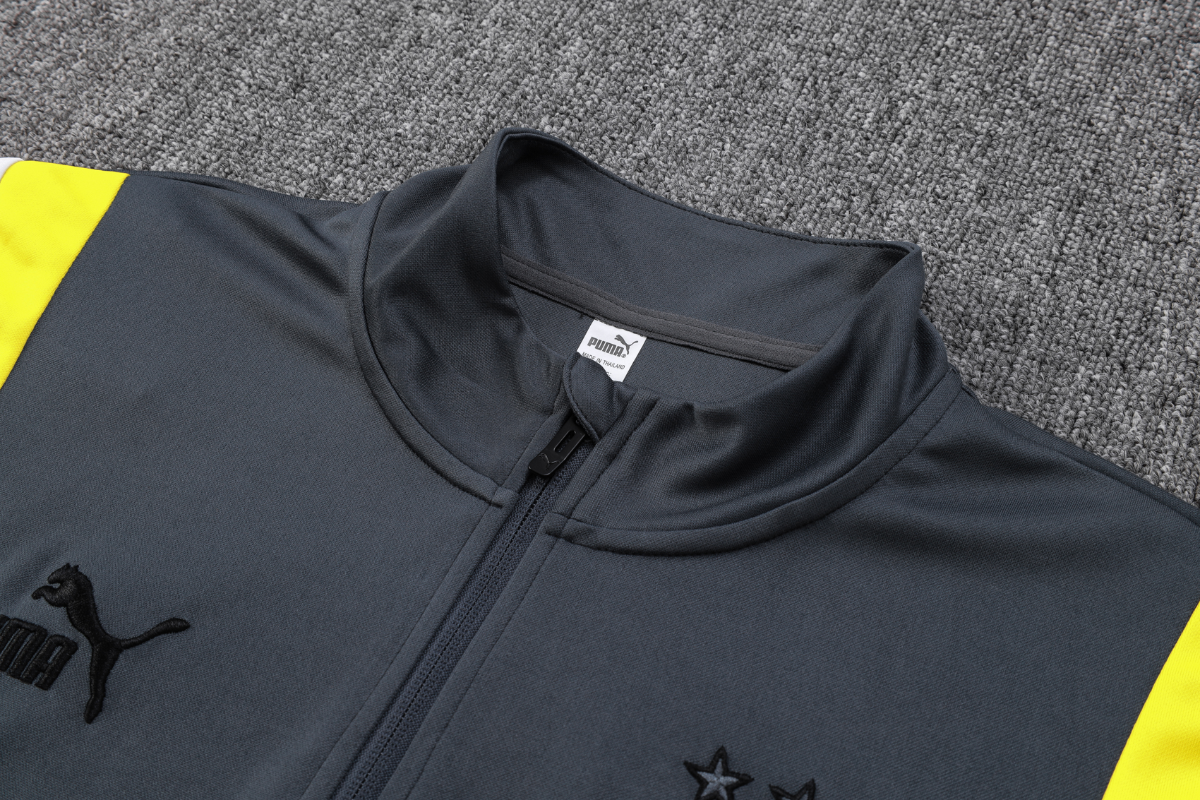 Dortmund 23-24 Long Sleeve Training Set - Grey - SOCCERDEALSHOP